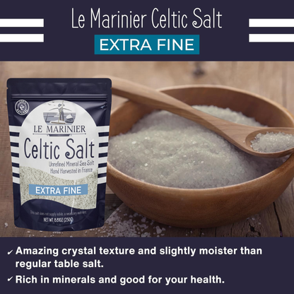 Le Marinier Celtic Salt Extra Fine - 8.81oz / 250g