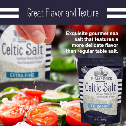 Le Marinier Celtic Salt Extra Fine - 1.1lb / 500g