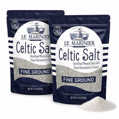 Le Marinier Celtic Salt Fine Ground - 1.1lb / 500g