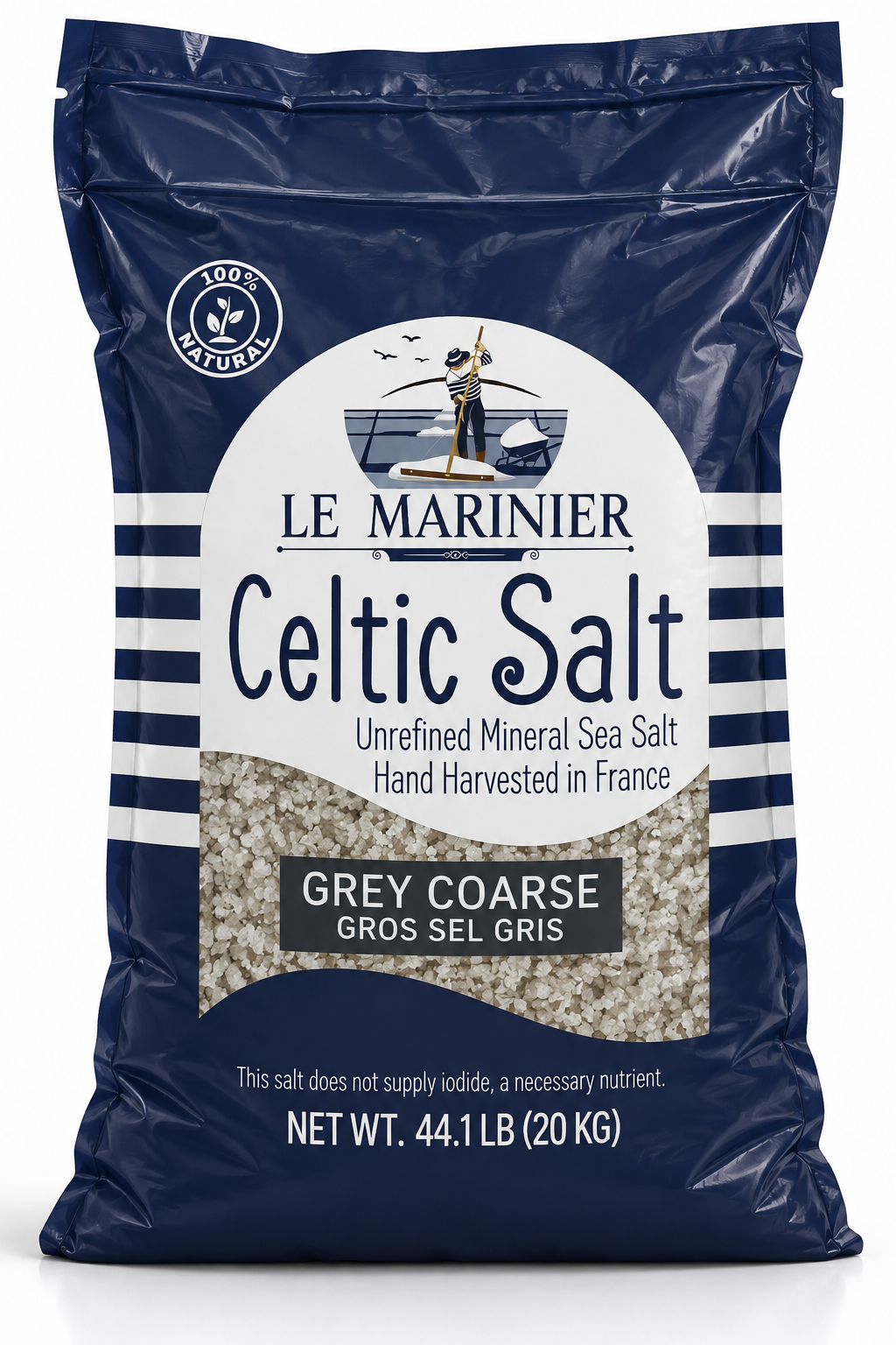 Le Marinier Celtic Salt Grey Coarse - 44lb / 20kg