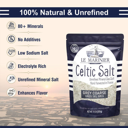 Le Marinier Celtic Salt Grey Coarse - 8.81oz / 250g