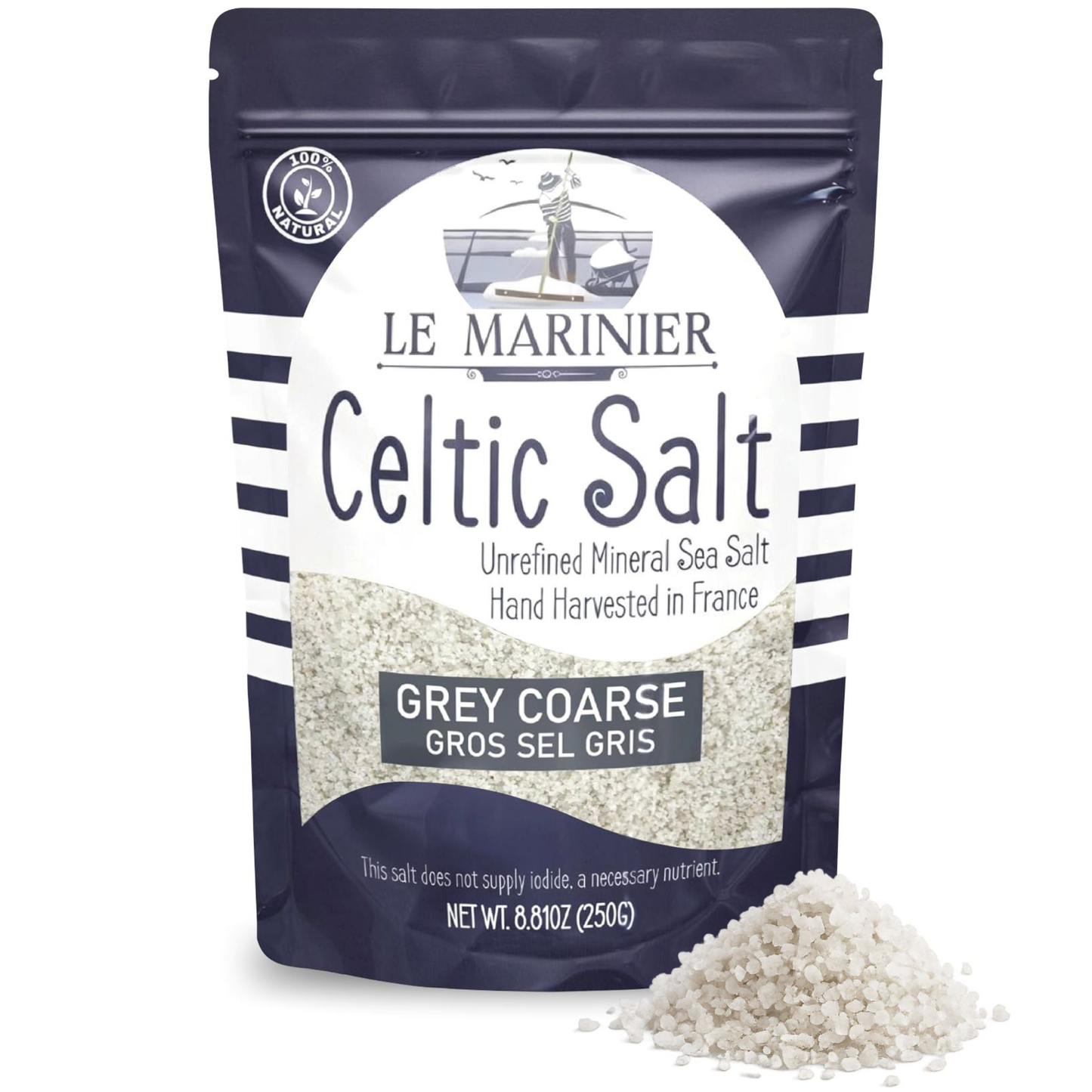 Le Marinier Celtic Salt Grey Coarse - 8.81oz / 250g